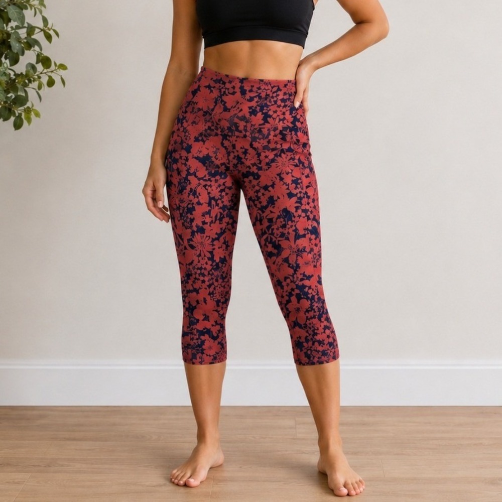 Lululemon All You Do Tight 4 Efflorescent Dark Canyon Onyx Blue Leggings